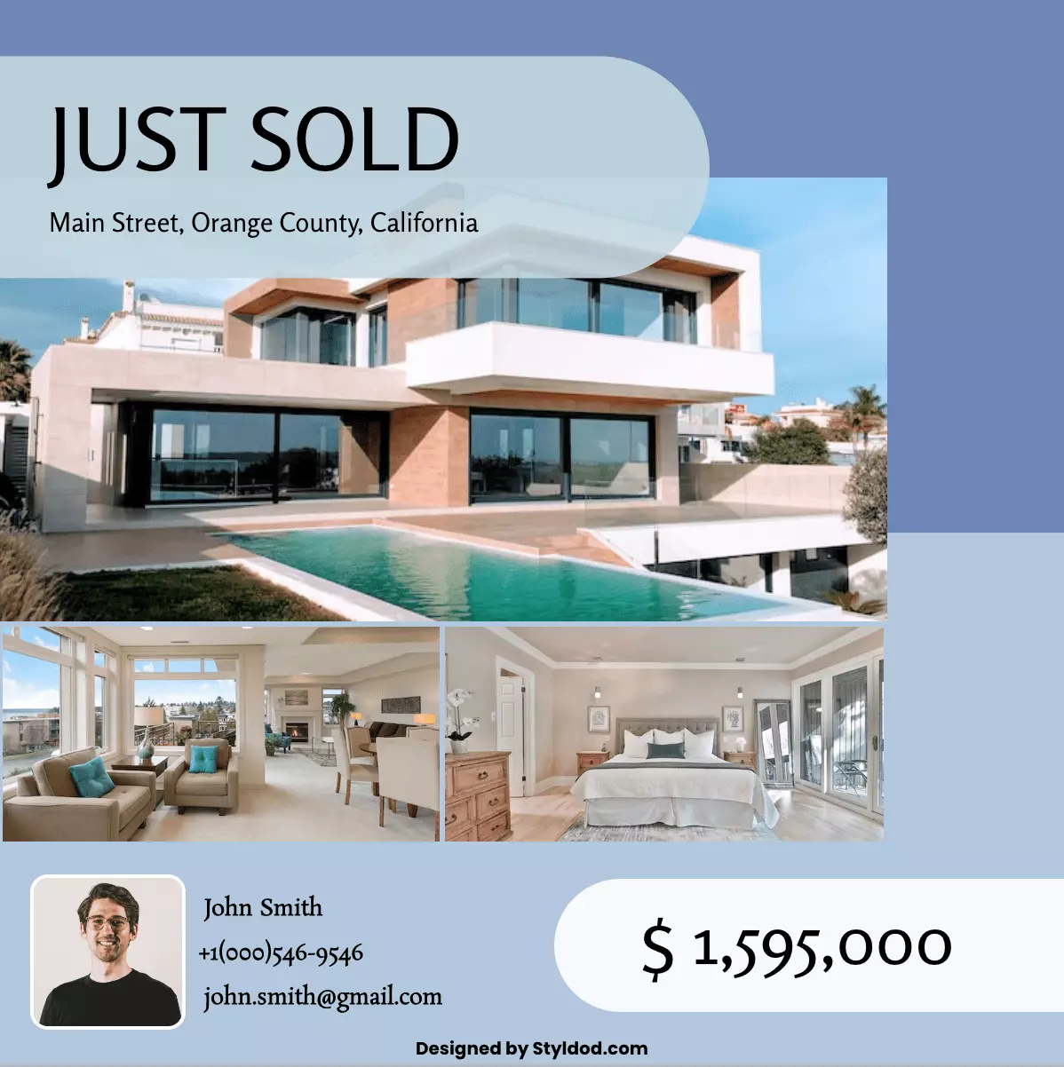 Just Sold 10 flyer template