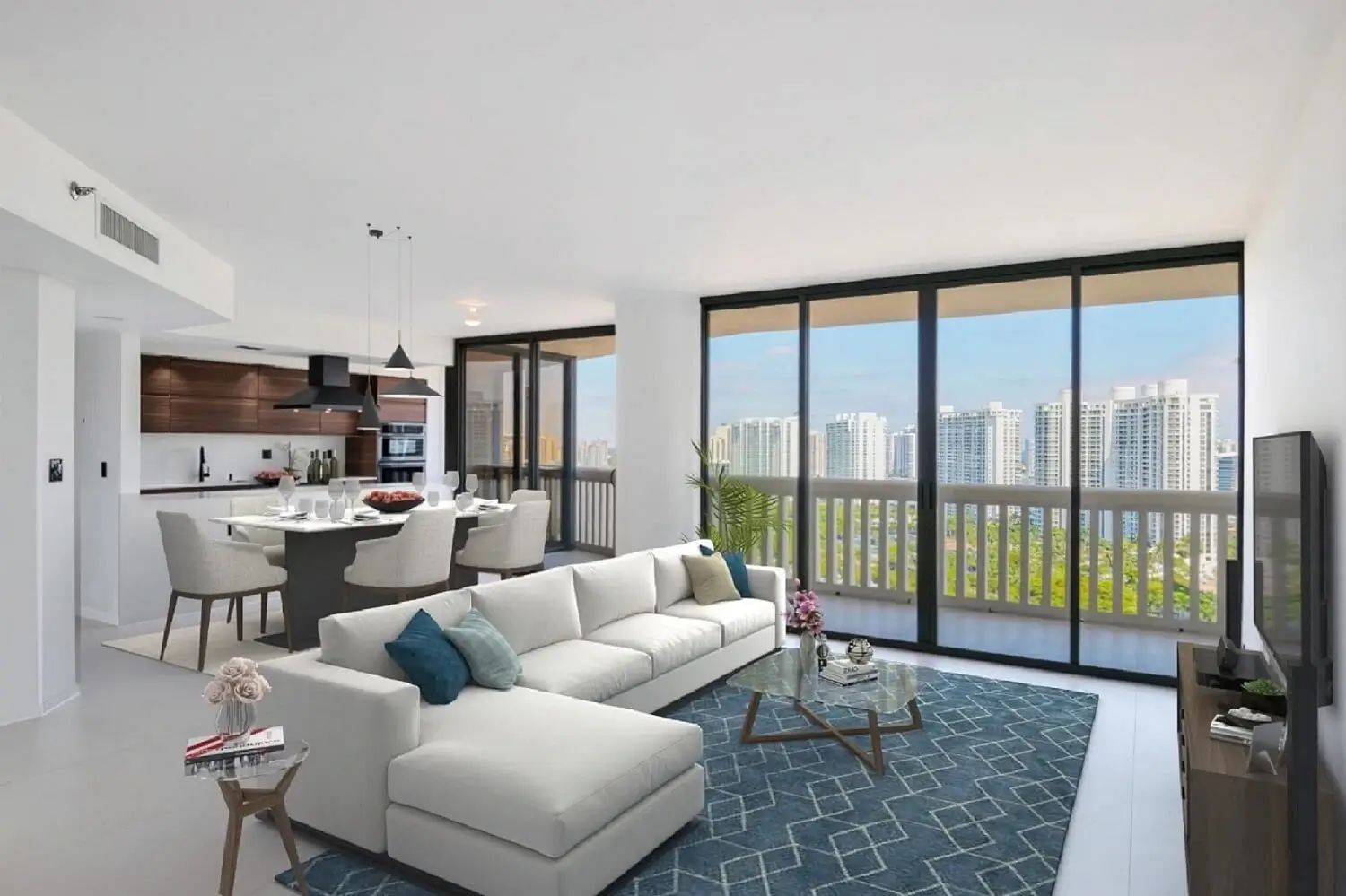 After virtual staging