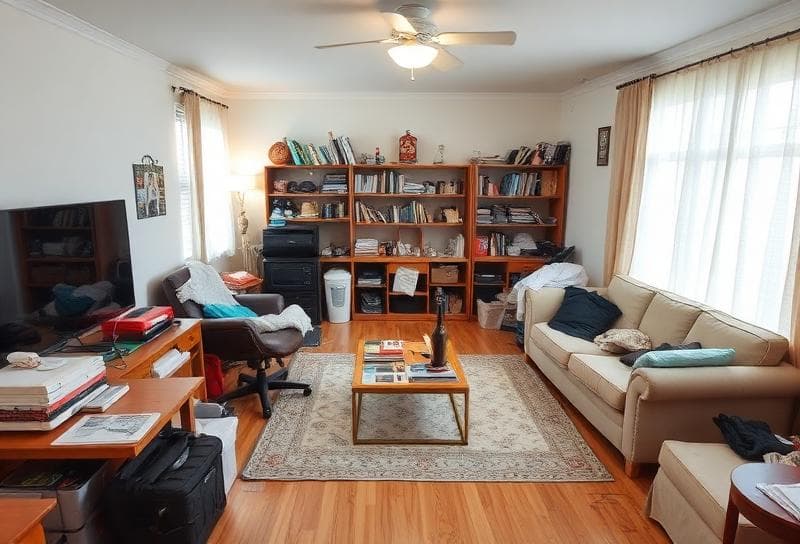 Before - Occupied to clean