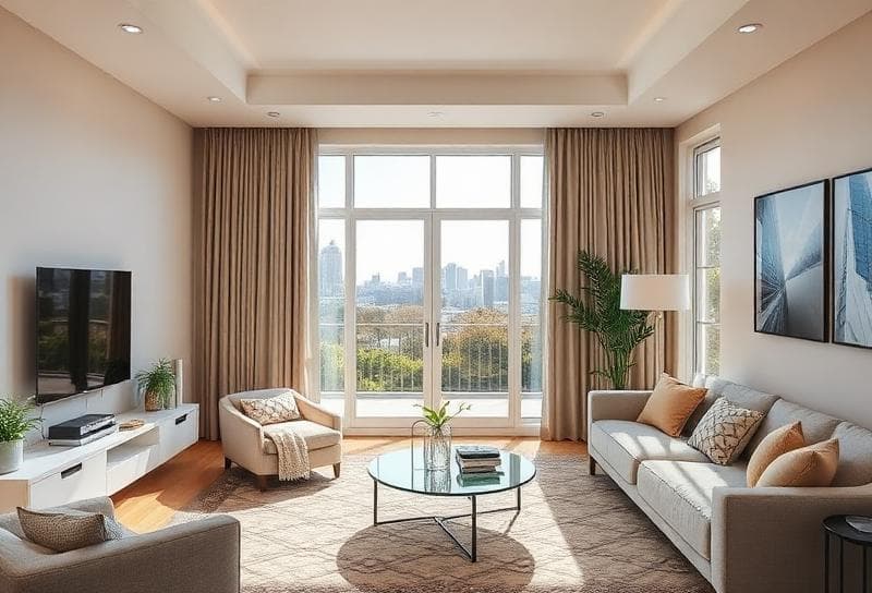 After - Window pull and glare fix